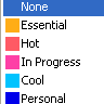 Label context menu